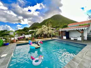 Villa élégante avec vue sur la mer au Diamant + Piscine privée